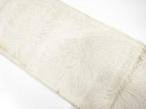 アンティーク　乱菊模様織り出し袋帯（材料）